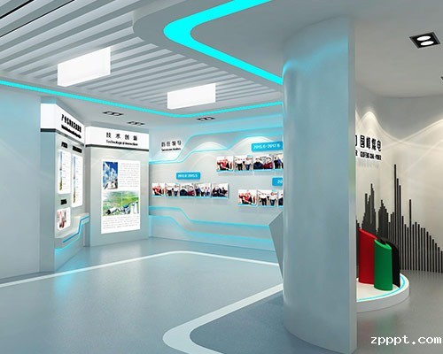 晋能电力，国峰煤电展厅设计